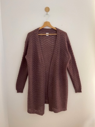 Kardigan SAINT TROPEZ, wełna i alpaka blend - M/L