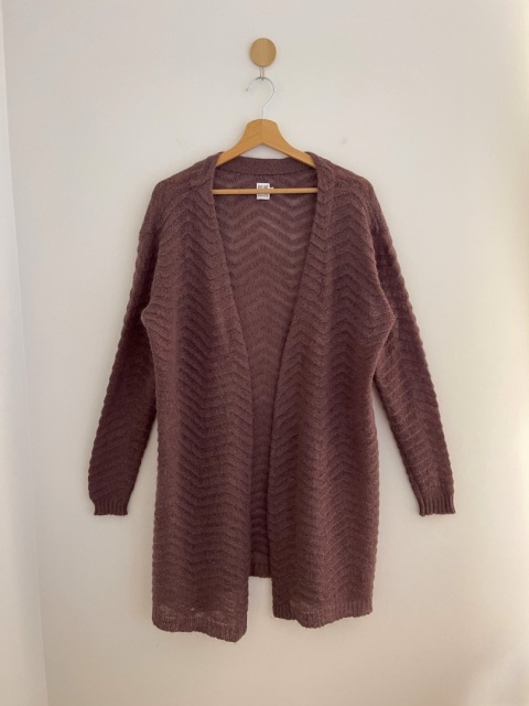 Kardigan SAINT TROPEZ, wełna i alpaka blend - M/L