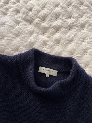 Sweter SELECTED FEMME, 60% wełna - M/XL