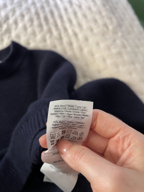 Sweter SELECTED FEMME, 60% wełna - M/XL