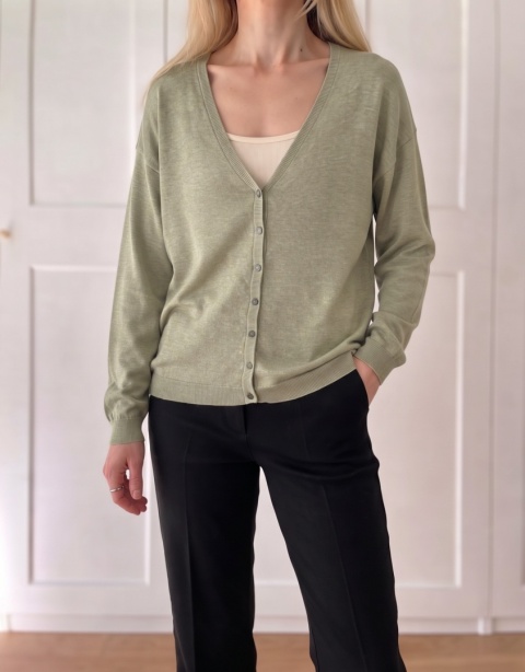 Kardigan PULZ JEANS, 80% wiskoza - XL/XXL NOWY