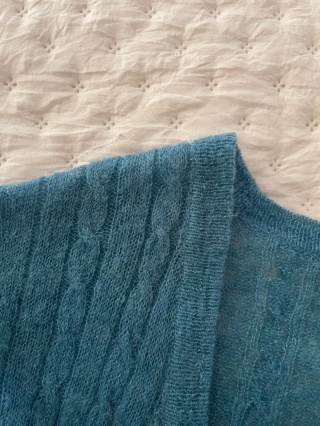 Kardigan 50% moher, XL/3XL oversize