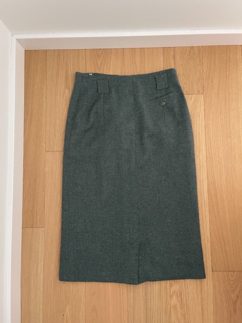 Spódnica vintage HAMMER, 100% wełna - M