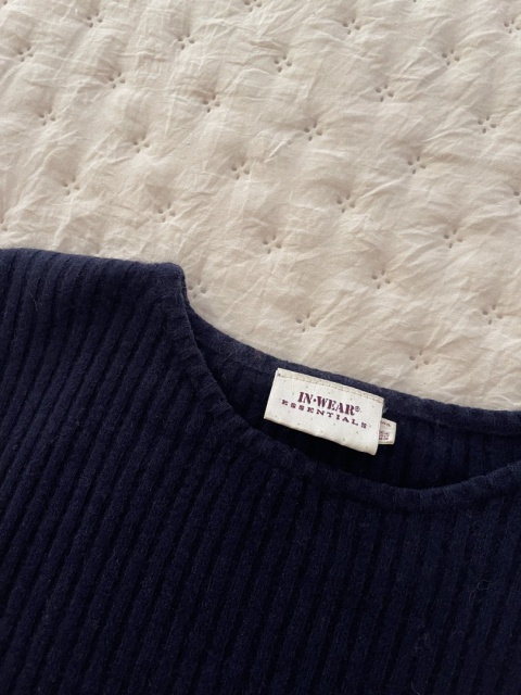 Sweter IN WEAR, 100% wełna - S