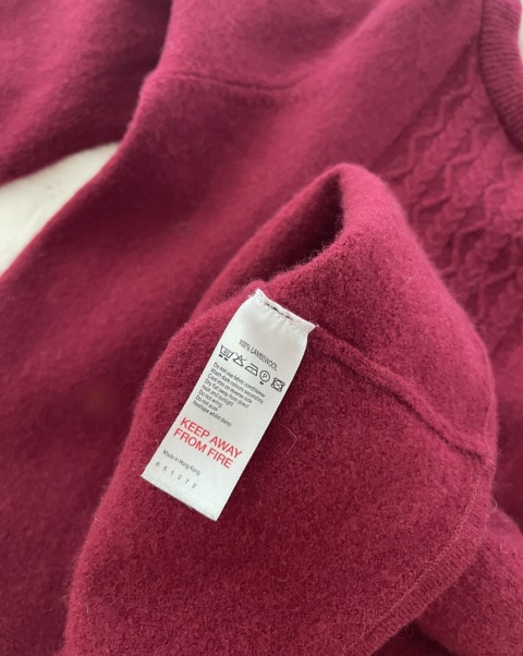 Sukienka 100% wełna - XS/S