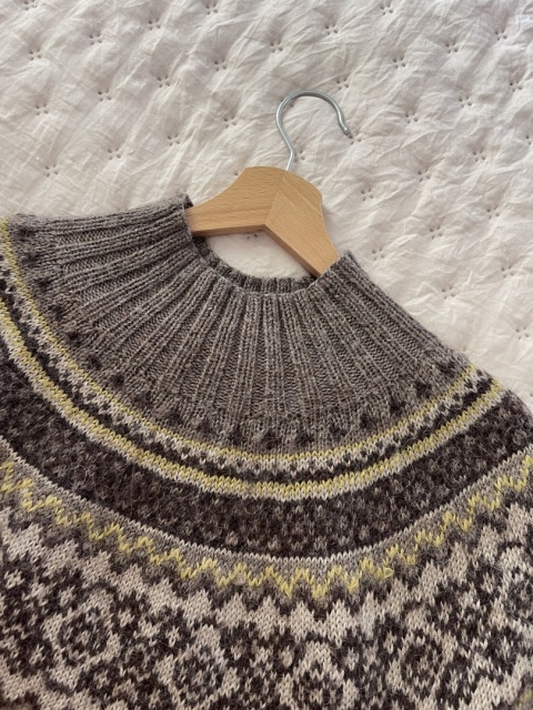 Sweter HANDMADE, 100% wełna - M