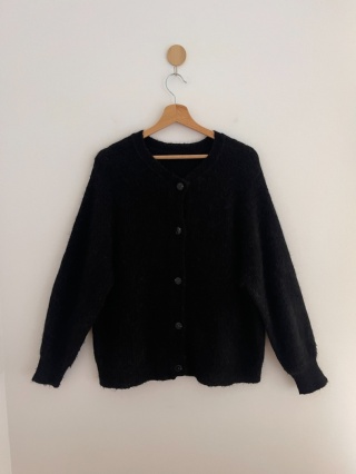 Kardigan SELECTED FEMME, wełna i alpaka blend - L/XL
