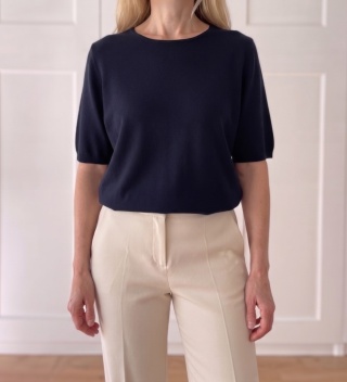 Sweter PETER HAHN, 100% wełna - XL/4XL oversize