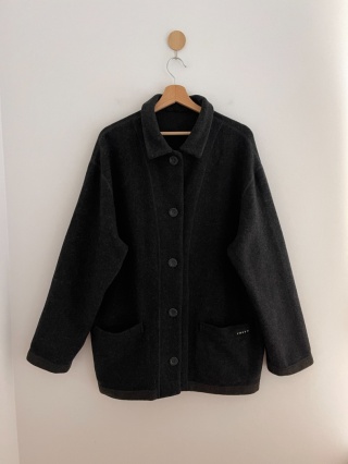 Dwustronna kurtka CHEVY, 70% wełna - L/XL