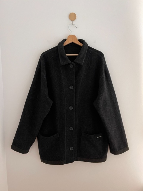 Dwustronna kurtka CHEVY, 70% wełna - L/XL