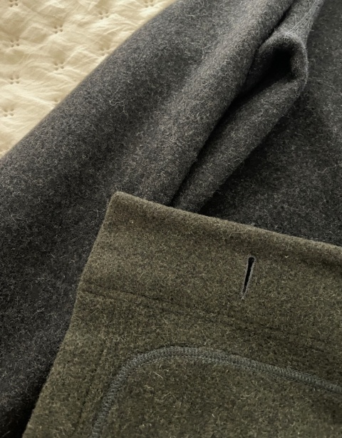 Dwustronna kurtka CHEVY, 70% wełna - L/XL