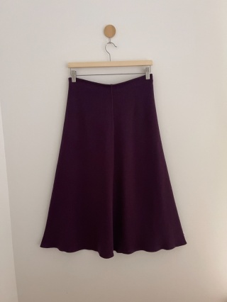 Spódnica midi M&S, 50% wełna merino - M/L