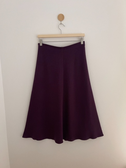 Spódnica midi M&S, 50% wełna merino - M/L
