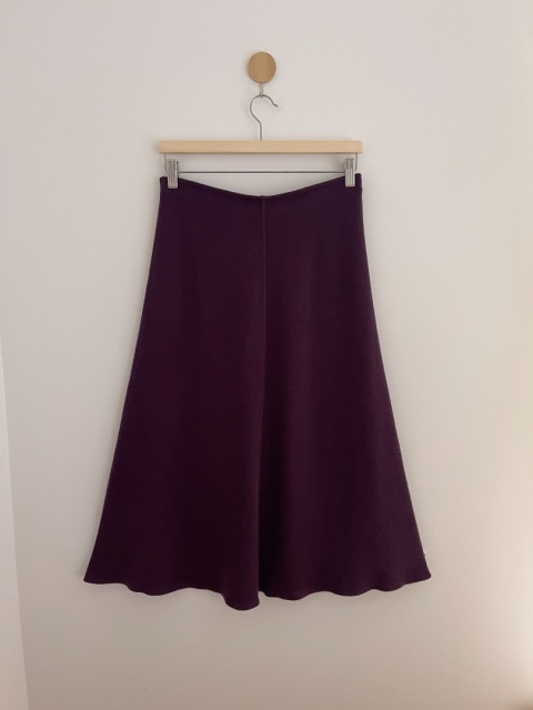 Spódnica midi M&S, 50% wełna merino - M/L