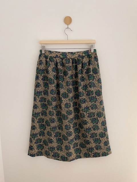 Spódnica vintage, 100% wełna - S/M