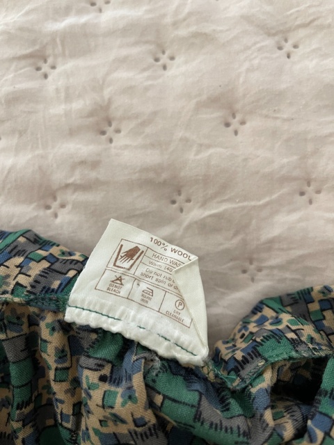 Spódnica vintage, 100% wełna - S/M
