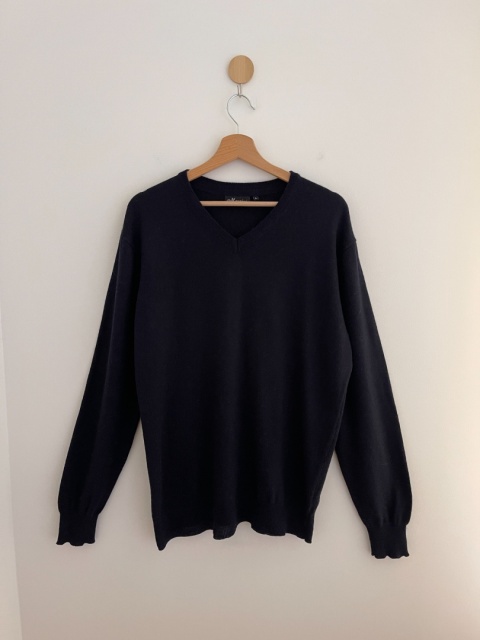 Sweter MANZINI, 50% wełna - XXL oversize / unisex