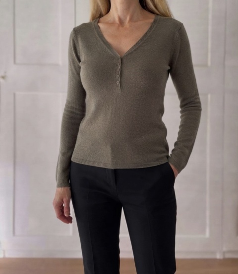 Sweter MARIE PHILIPPE, wełna i kaszmir blend - S/M