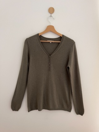 Sweter MARIE PHILIPPE, wełna i kaszmir blend - S/M