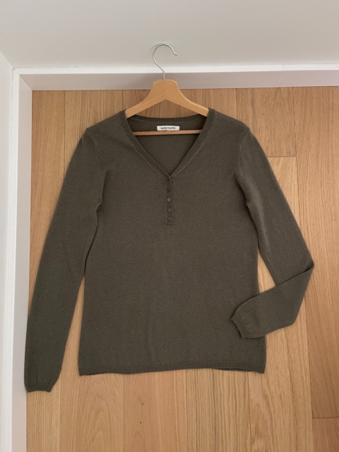 Sweter MARIE PHILIPPE, wełna i kaszmir blend - S/M