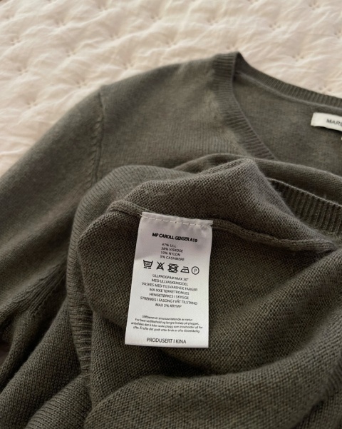 Sweter MARIE PHILIPPE, wełna i kaszmir blend - S/M